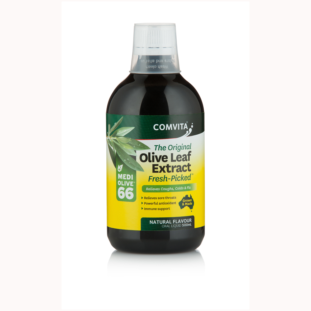 Olive Leaf Liquid, Olive Leaf Complex with Natural Flavor