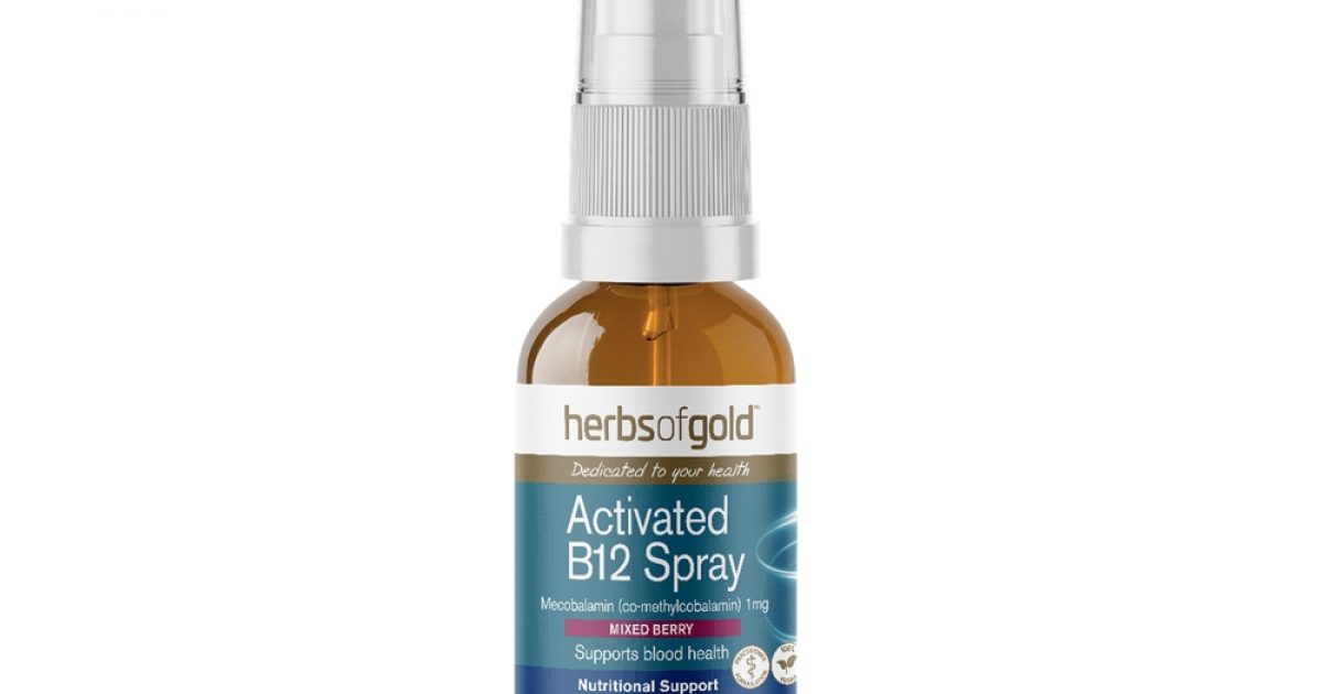 Herbs Of Gold Activated B12 Spray | Natures Works