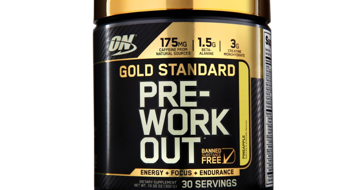 Optimum Nutrition Gold Standard PreWorkout Pineapple Natures Works