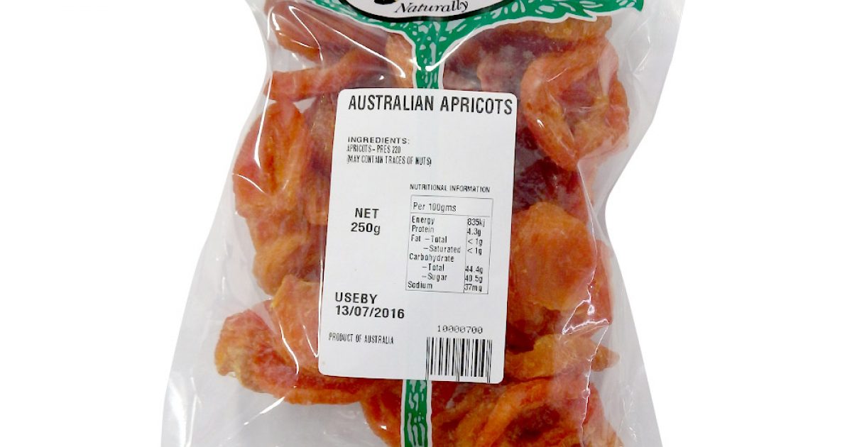 Natures Works Apricots Australian Natures Works