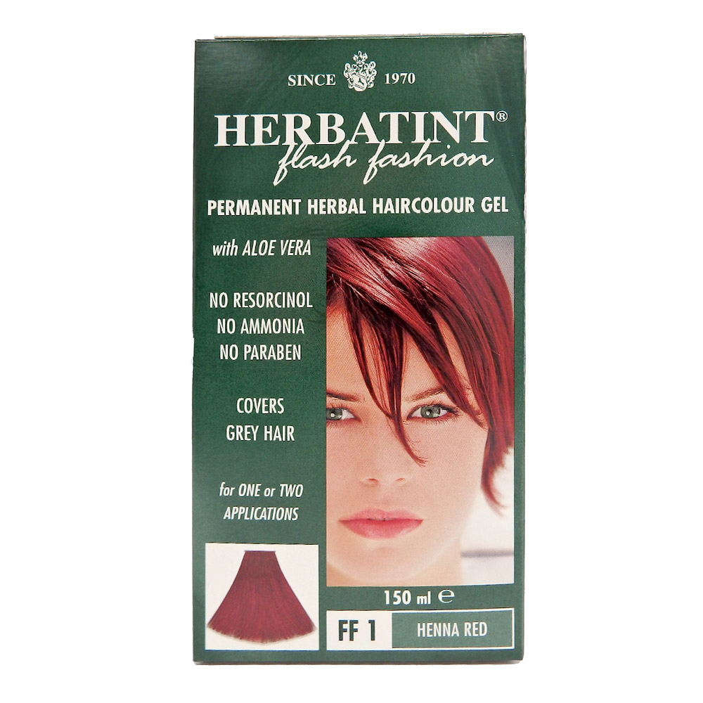 Herbatint Herbal Haircolour Gel FF1 Henna Red Natures Works